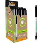 Bic - kugelschreiber ecolutions clic stic 8806871 0, 4mm schwarz