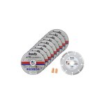 Kwb - 712032 jeu de disque à tronçonner 125 mm 10 pc(s) Kwb - 712032 jeu de disque à tronçonner 125 mm 10 pc(s)