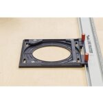 Kwb line master guide de fraisage pour d�fonceuses, avec support de centrage - 783500