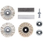 Kwb - 485300 set de polisseuse - 6 pi�ces avec p�te de polissage 6 pc(s)