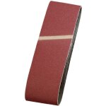 Set 3 bandes abrasives 75x457 mm grain 100 pour ponceuse a' bande by einhell - kwb Set 3 bandes abrasives 75x457 mm grain 100 pour ponceuse a' bande by einhell - kwb