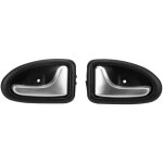Jamais utilis�] kzq 2 pi�ces poign�e de porte int�rieure de voiture argent mat 7700353282 remplacement ...