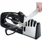 Kzq - aiguiseur de cuisine 4 - en - 1 pour couteaux et ciseaux - gomme antid�rapante - adapt� aux couteaux ...