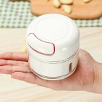 Kzq - hachoir � l'ail handheld mini, hachoir et d�chiqueteur manuels. broyeur d'ail tr�s �conomique. ...
