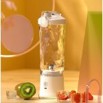 Kzq - tragbarer mixer, elektrischer usb - entsafter, kabellos, 600 ml / 22 oz, pers�nliche gr��e, ausgusskopf, ...
