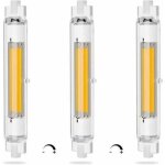 Lablanc - lot de 3 r7s led 118mm dimmable 20w �conomie �nergie cob ampoule led r7s �quivalent � j118mm ...