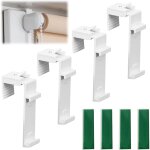 Lablanc - 4 pi�ces support � pince long pour stores enrouleurs doubles, support de serrage universel ...