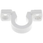 Lacet espagnolette collier en plastique blanc entraxe 36mm volet battant fen�tre but�e maintien
