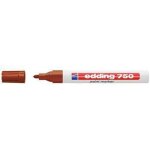 Lackmarker 750 4 - 750 - 9 - 007 2 - 4mm rundspitze permanent braun - edding
