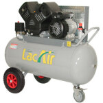 Lacme - compresseur � courroie 3000w monophas� twinair 17 / 100 m bicylindre en v monophas� - lacm� - ...