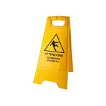 Chevalet pour sols mouill�s 'clean' - cm. 60h.