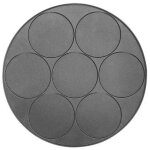 Lagrange - plaque 7 mini - cr�pes diam�tre : 11 cm pour cr�pi�re 100501