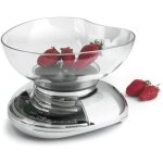 Laica lc7107 escabeaux de cuisine balances de cuisine m�caniques chrome comptoir ovale