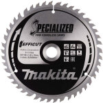 Lames carbure 'efficut' pour bois, pour scies radiales � batterie makita