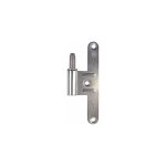 Monin ? paumelle acier zingu� r�versible 130x86mm ? fixation � visser ? capacit� 80kg ? pour volets ? ...