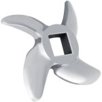 Lame de hachoir � viande en acier inoxydable, accessoires de remplacement de couteau (12 ) 1 pi�ces