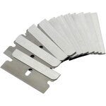 Lame de rasoir edge, 50 pi�ces, lames de grattoir, lame de rasoir plate, un bord, lame de rasoir simple ...
