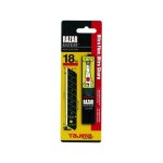 Lames razar 25 mm pour cutter pack de 10 pices tajima
