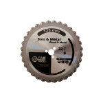 Fartools - lames de scie circulaire d. 125 mm pour scie circulaire portative 'far tools 115447' - lot ...