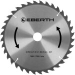 Lame de scie circulaire en acier avec dents en carbure pour la coupe du bois (diam�tre 254mm, al�sage ...