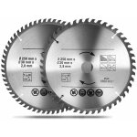 Lame de scie circulaire bois 250 x 30 mm, lame de scie de alliage de carbure 48t et 60t, pour le tron�onnage ...