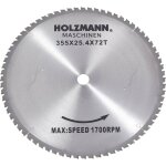 Holzmann - lame de scie circulaire au carbure maschinen mks355sb 355 x 25. 4 mm nombre de dents: 72 1 ...