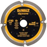 Lame de scie circulaire dewalt pcd 190 / 30 mm 4z dt1472 - qz Lame de scie circulaire dewalt pcd 190 / 30 mm 4z dt1472 - qz