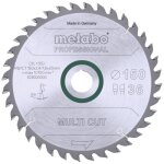 Metabo - lame de scie circulaire hw / ct 150 x 20 x 2, 4 / 1, 6, nombre de dents 36, affûtage en biseau ... Metabo - lame de scie circulaire hw / ct 150 x 20 x 2, 4 / 1, 6, nombre de dents 36, affûtage en biseau ...