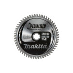 Lame de scie circulaire makita diam. 165 x 2, 0 x 20 mm en bois et aluminium