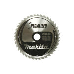 Lame de scie circulaire makita diam. 165 x 20 mm 28 dents pour bois et aluminium