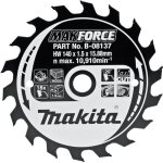 Lame de scie circulaire makita makforce 140 x 15, 88 mm - 18 dents