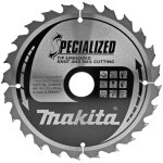 Lame de scie circulaire makita tranchant incorpor� 190 x 30 mm - 24 dents