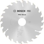 Lame de scie circulaire 165 x 30 x 2, 6mm optiline wood pour le bois 24 dents - bosch - 2608640602