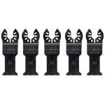 Jeu de 5 lames bi - mtal pour multi - cutter 30x43mm dewalt dt20723 - qz