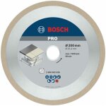 Bosch - disque  trononner diamant pro ceramic 200 x 25, 4 mm - 2608602636