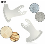 Lames de scie en diamant oscillantes, outil multifonction, pour eliminer le coulis et couper les carreaux ...
