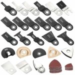 Lame de scie a lame oscillante hybride , accessoires de finition pour outils electriques, lame de scie ...