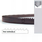 Lame de scie � ruban m�tal pae 1440 x 13 x 0, 65 x 10 / 14 tpi n pas variable - bi - m�tal m42 - forezienne ...