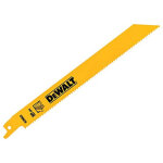 Lames scie sabre dewalt dt90383 - qz 203 mm 5 unit�s
