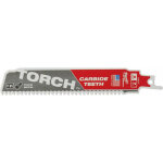 Lame de scie sabre the torch 150x7mm milwaukee ve � 1 unit� pour m�tal. pointe hm