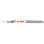 Lame de scie sauteuse bois et plastique 100x8x1. 25mm 6 dents / pouce x1 lame