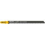 Lames de scie sauteuse bosch t344d - adaptes au bois - hgs 34 (jeu de 5)