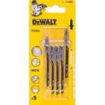 Lame de scie sauteuse dewalt 76x2mm t119b0 bois / 5pcs.