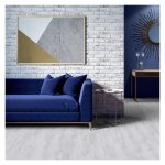 Gerflor - lame de sol pvc clipsable effet bois sunny white 2. 10 m