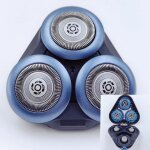 Lames et t�tes de rasage pour rasoirs philips s6000, s6011, s6015, s6500 et s6550