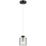 Lamkur lighting - lamkur rosa plafonniers suspendus slim avec abat - jour en tissu, noir, 1x e27 Lamkur lighting - lamkur rosa plafonniers suspendus slim avec abat - jour en tissu, noir, 1x e27