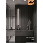 Lampada applique to parete 12 watt lights for tripla coloration 41cm f10