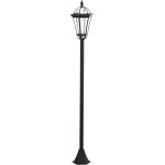 Lampadaire 2 pi�ces 18, 5x18, 5x129 cm, lampadaire solaire, �clairage ext�rieur led, ip44, mode �conomie ...
