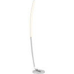 Lampadaire arc design led - luminosit� r�glable - h. 147 cm - alliage alu.