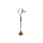 Lampadaire art nouveau design laiton